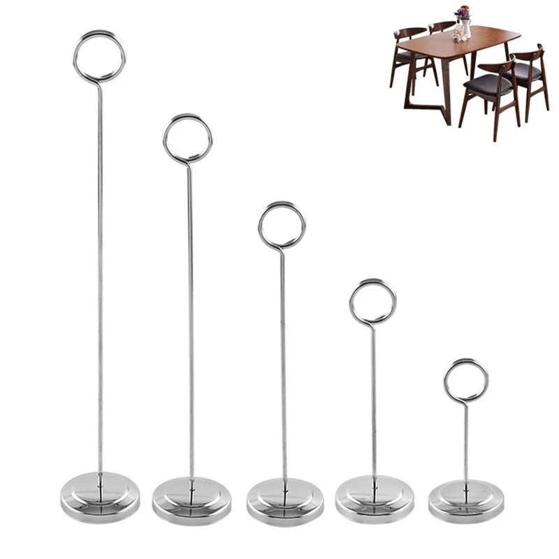 4/6/8/10/12 Inch Table Number Holder Stand