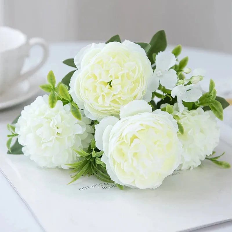 Artificial Chrysanthemum Peony Flowers