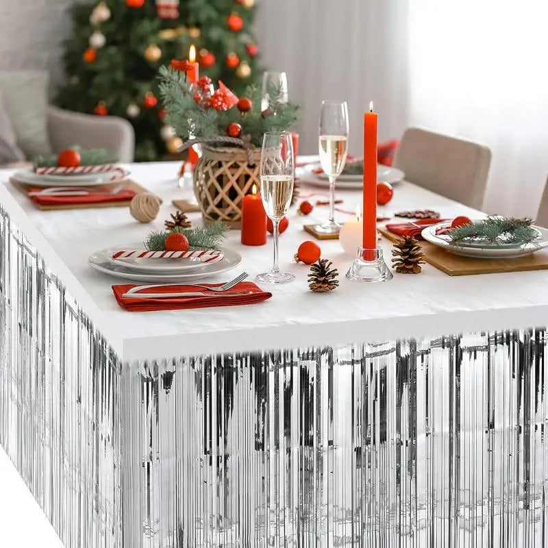 New 4/2/1Pack Table Skirt