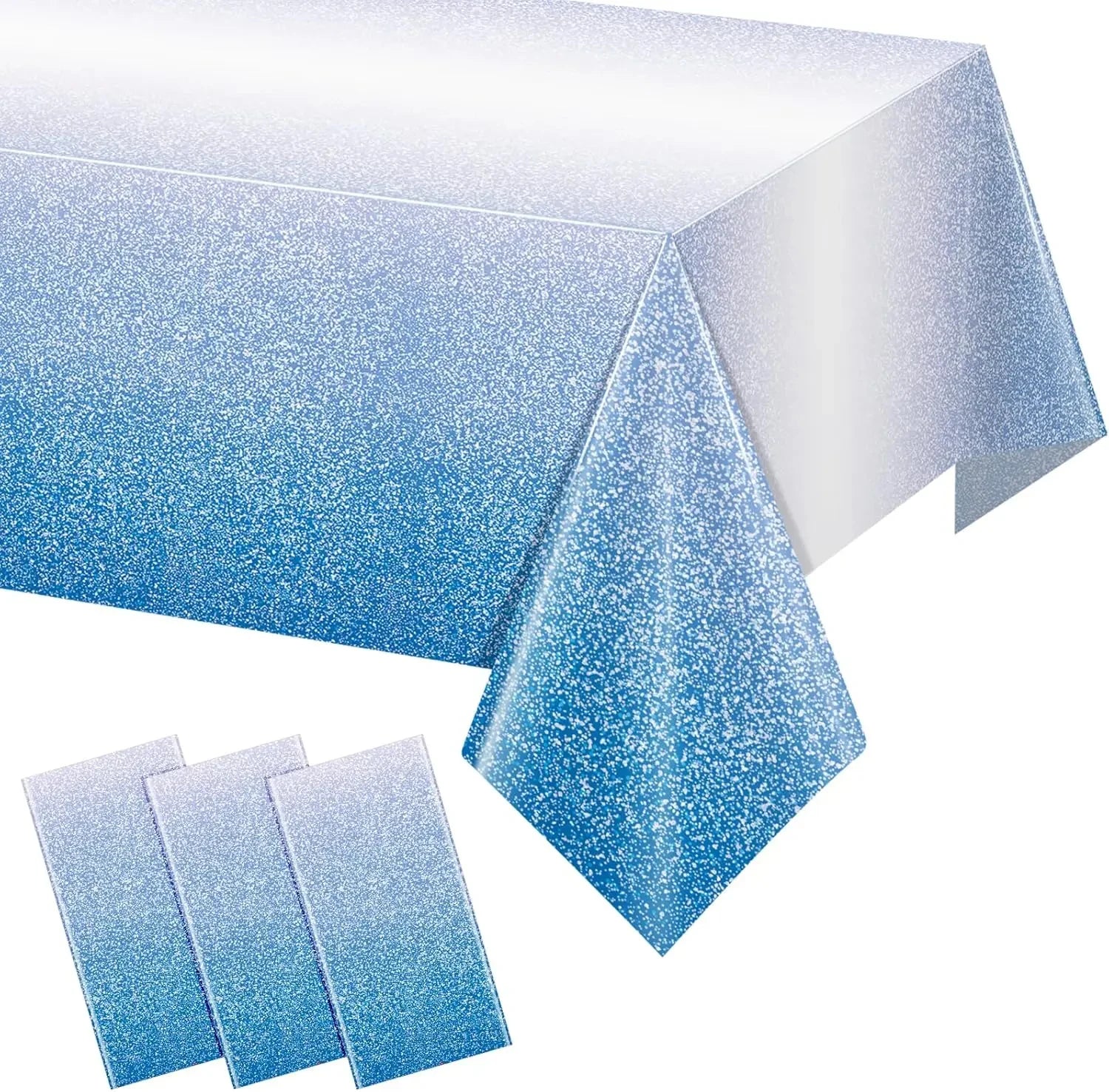 Ombre Blue Tablecloth for Rectangle Table
