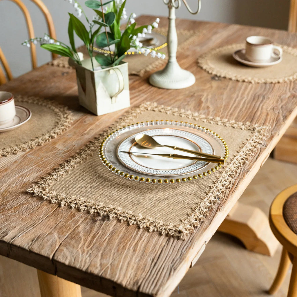 2 PCS Braided Heat Resistant Placemats