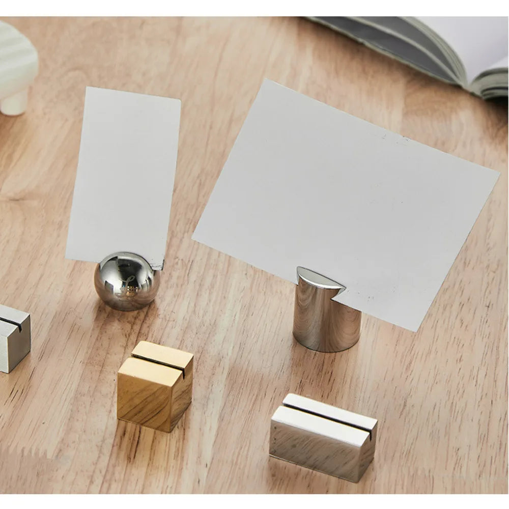 Table Number Name Place Card Holder