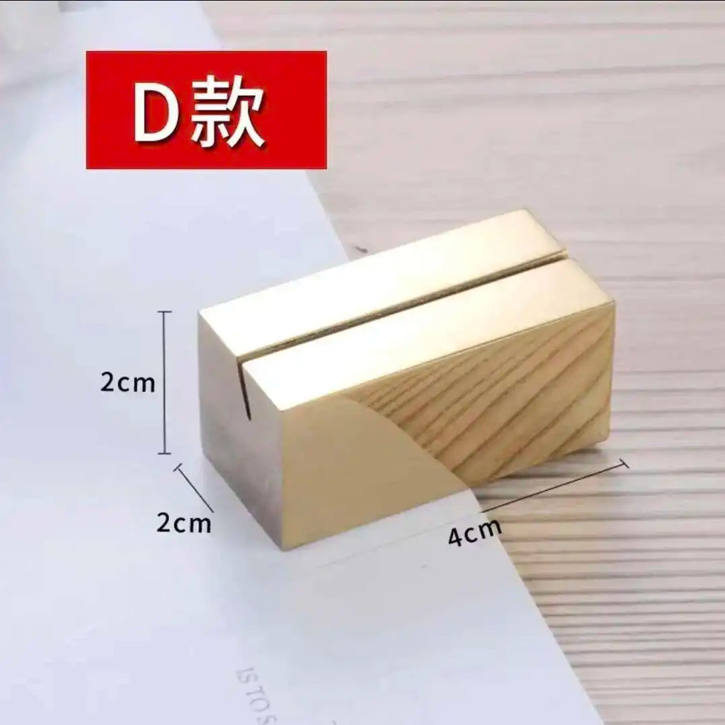 Table Number Name Place Card Holder