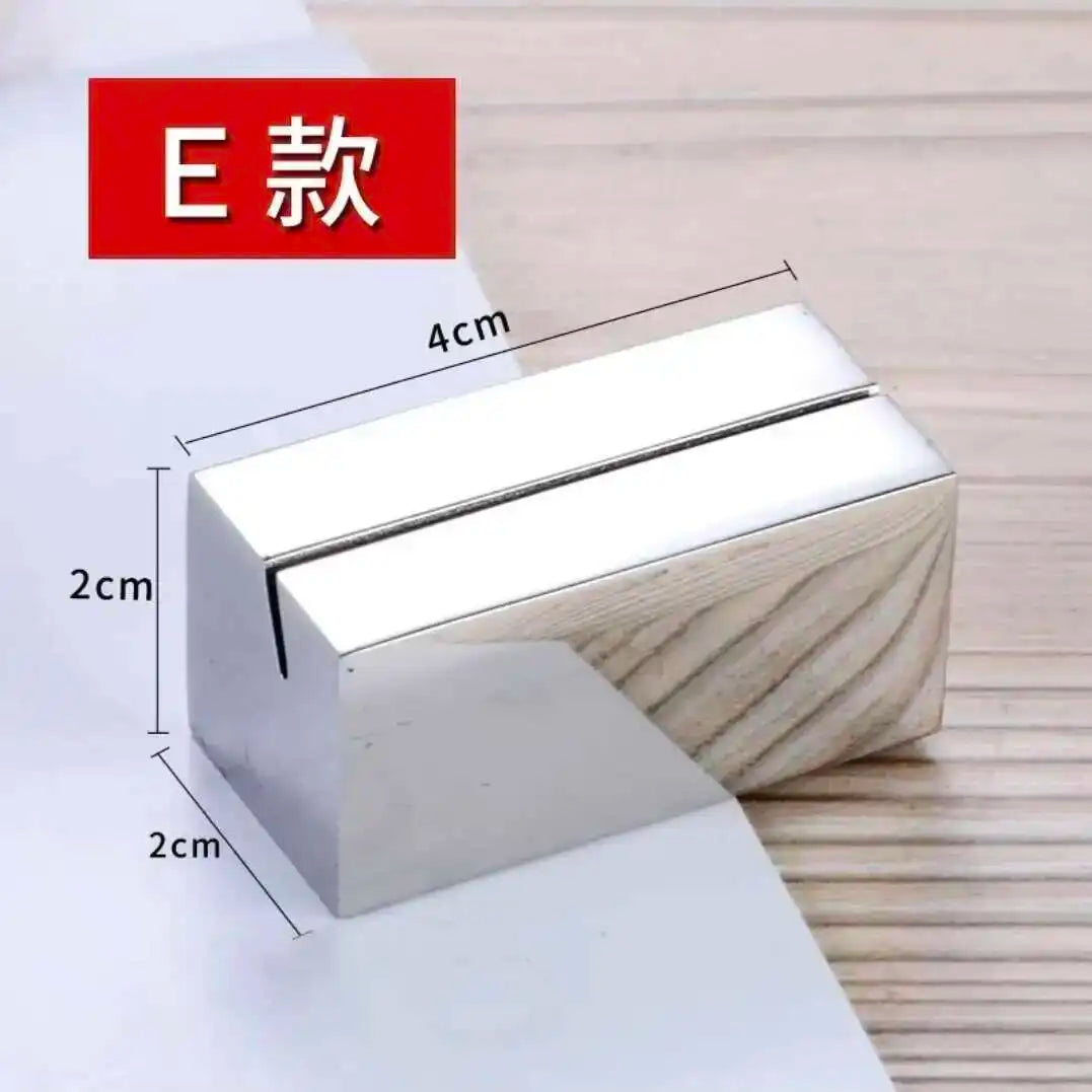 Table Number Name Place Card Holder