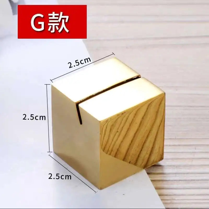 Table Number Name Place Card Holder