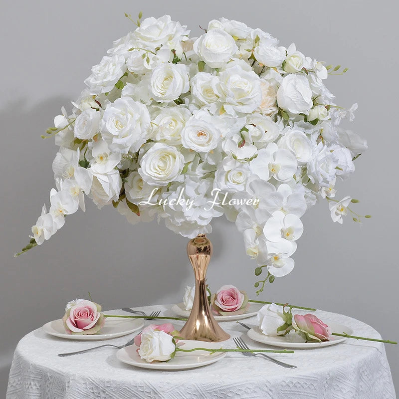 Artificial Flower Ball Table Centerpiece