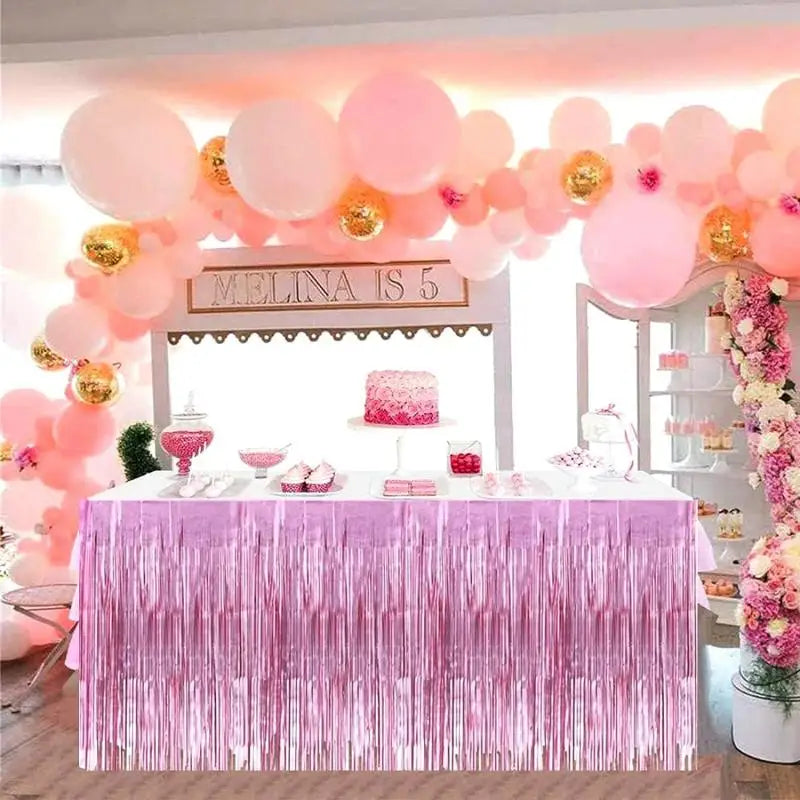 New 4/2/1Pack Table Skirt