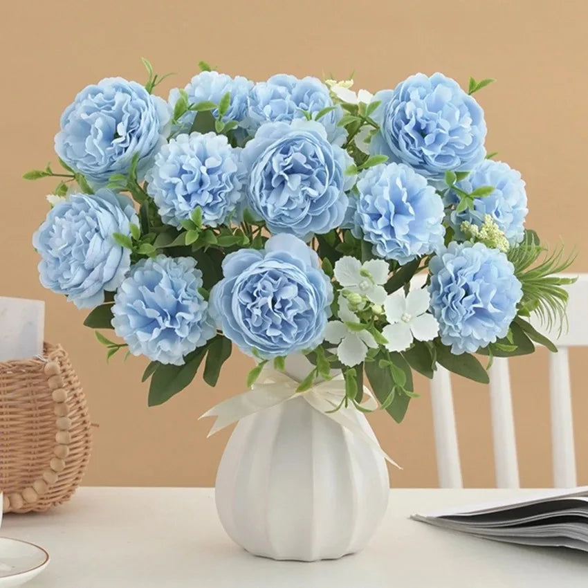 Artificial Chrysanthemum Peony Flowers