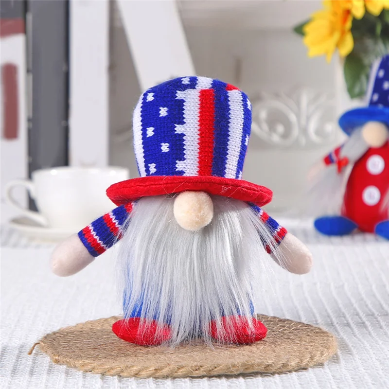 Fourth Of July Gnomes Decor