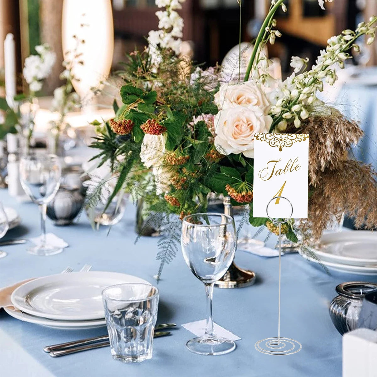 12Pcs Table Number Holder