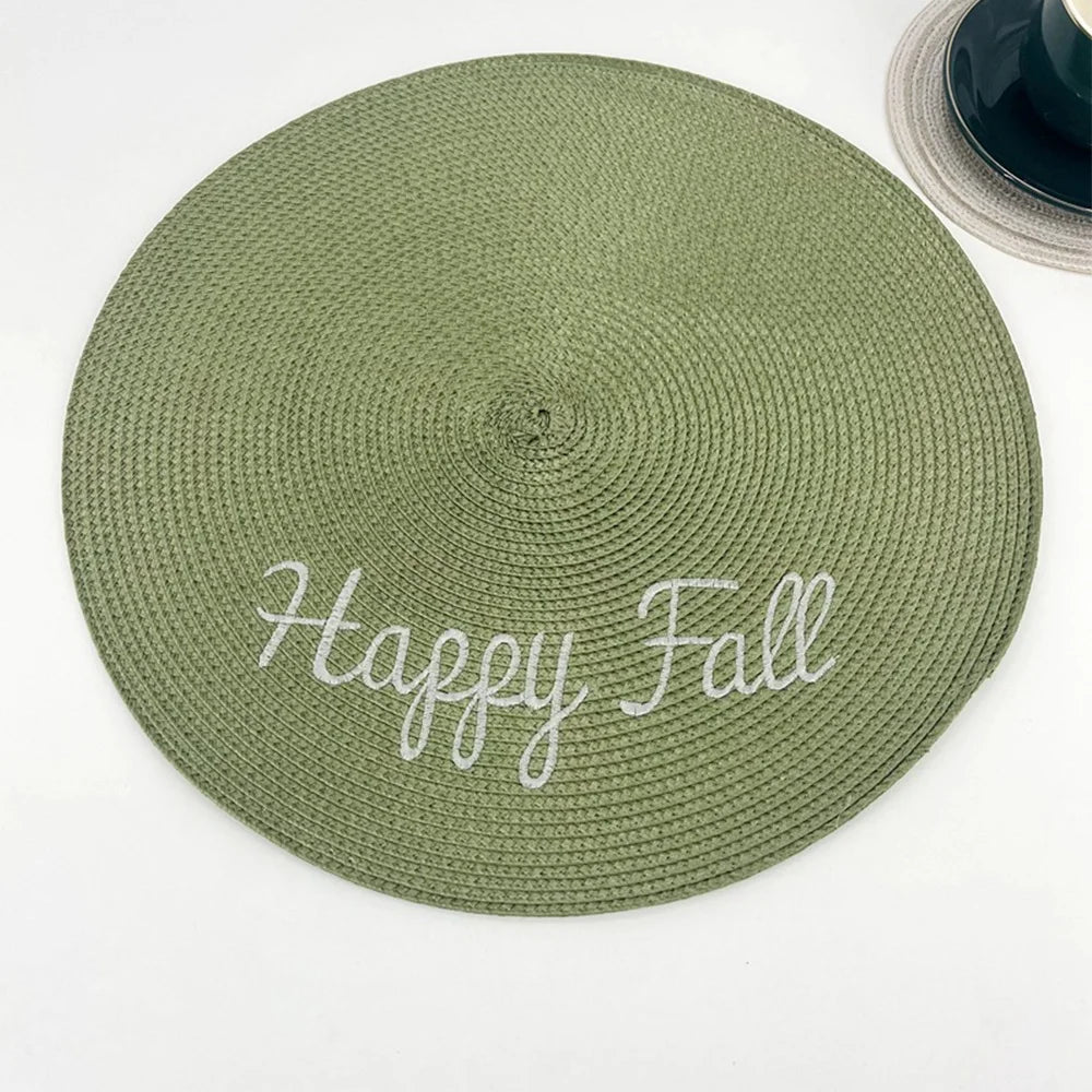 Holiday Round Placemats