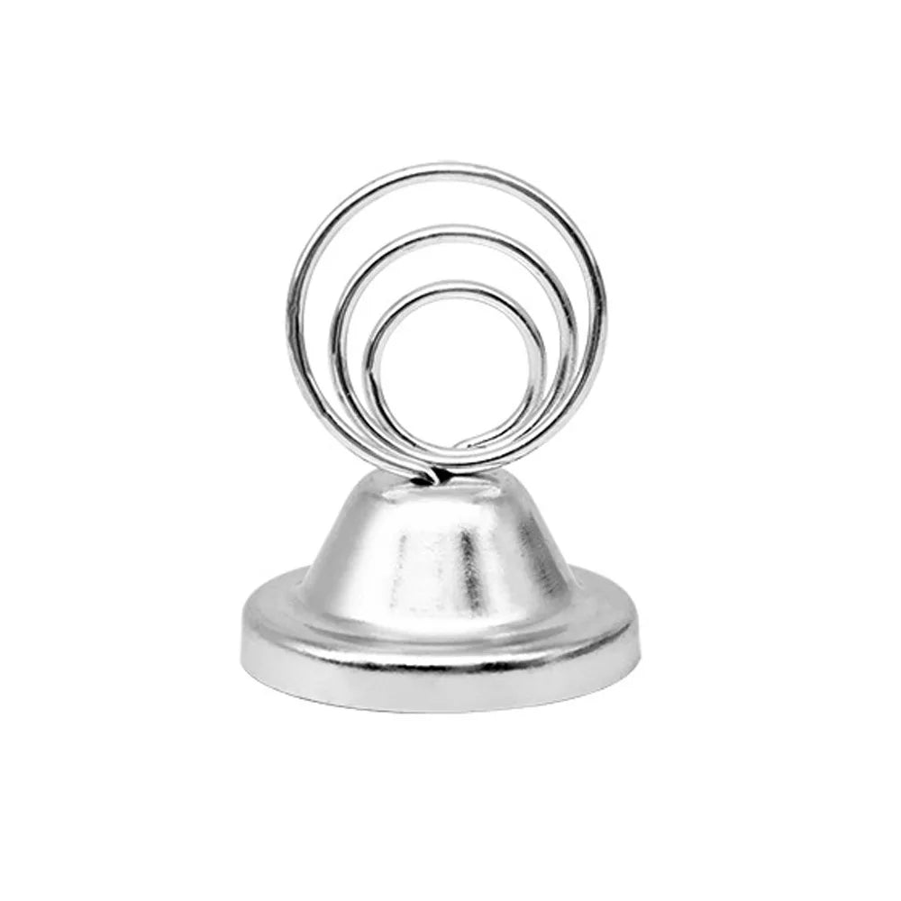 4pcs Seat Card Holder Stainless Steel