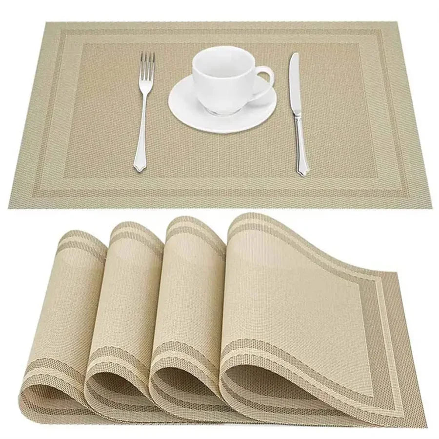 Set of 4 Premium Heat Shield Placemats