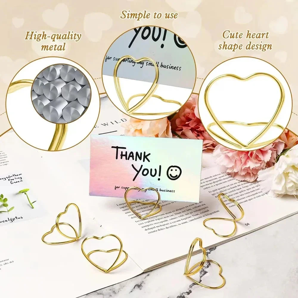 Metal Place Card Holders