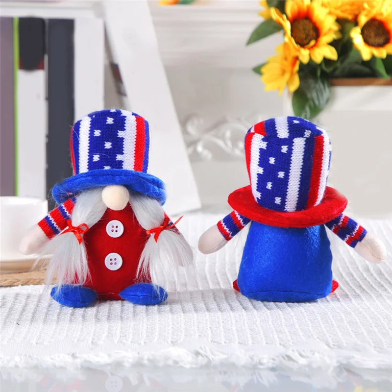 Fourth Of July Gnomes Decor