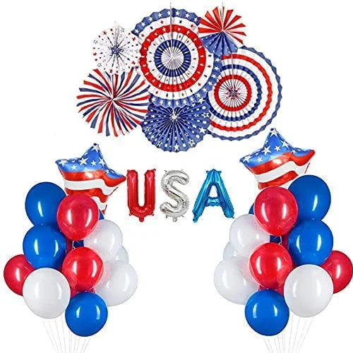 4th of July Decorations Set 34 PCS