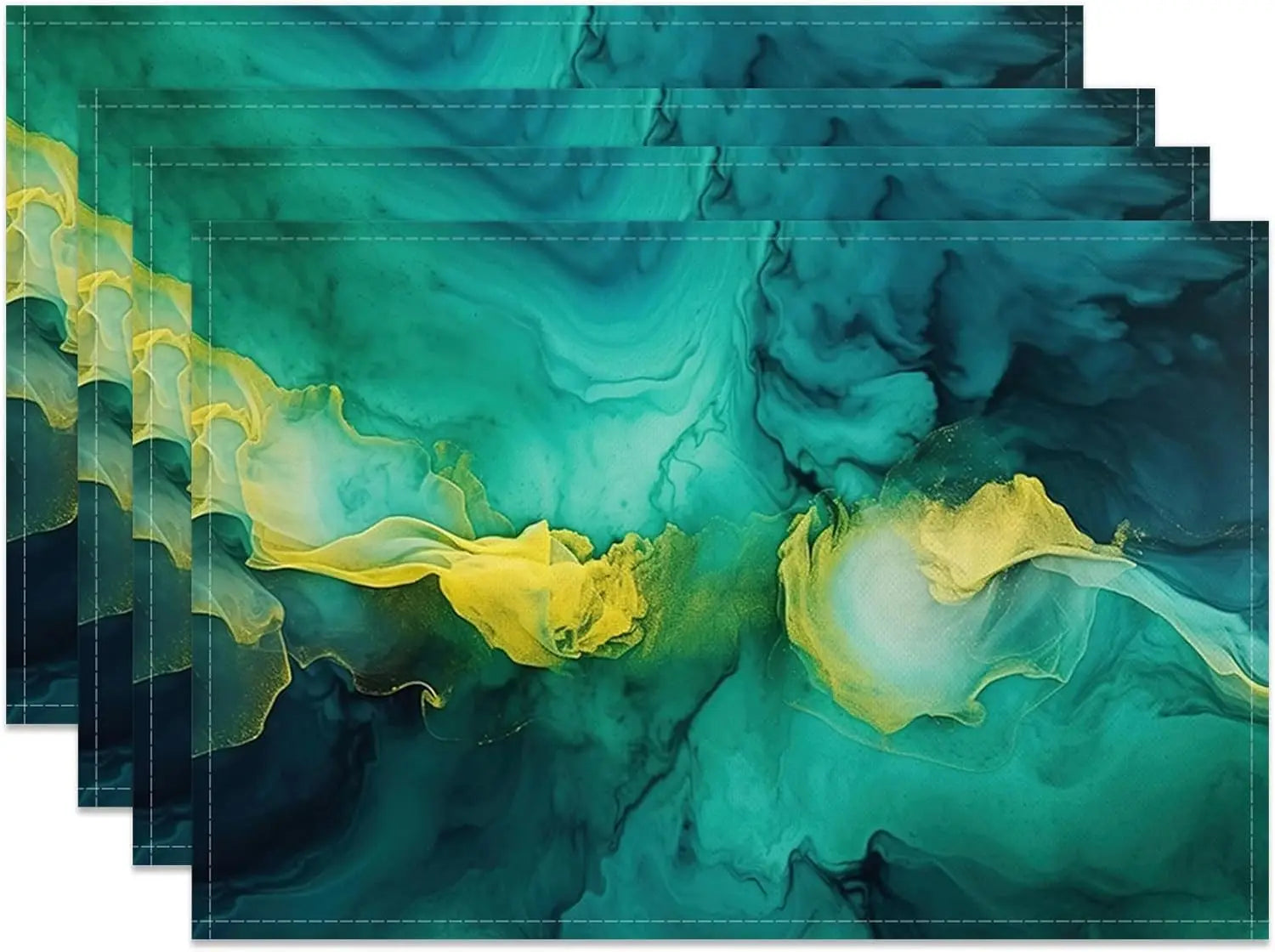 Marble Placemats Set