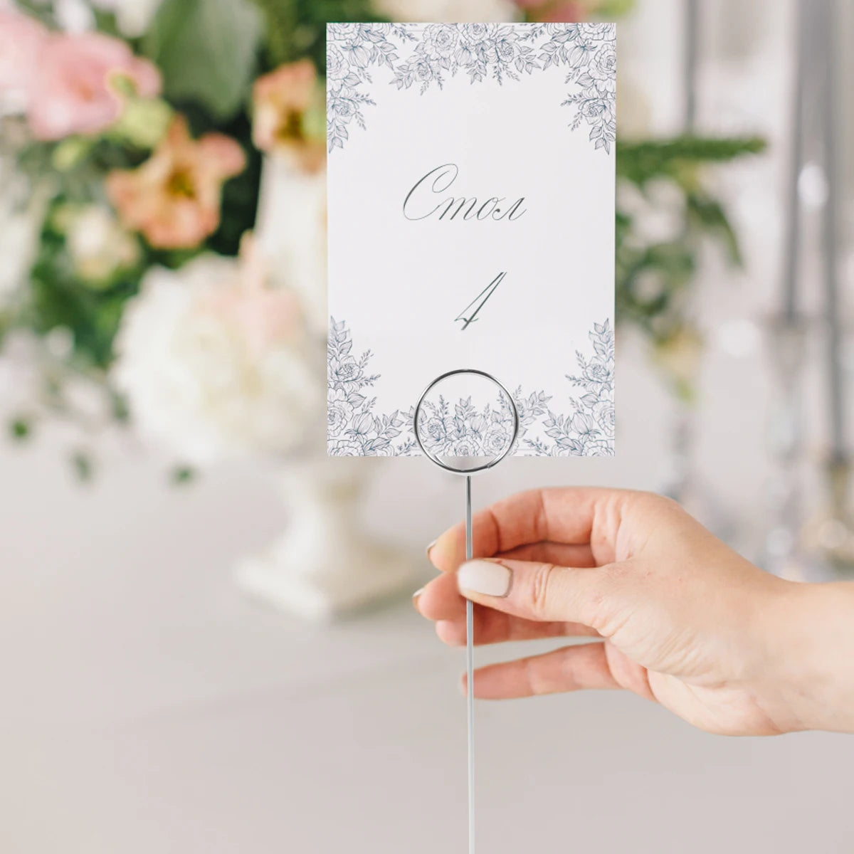 12Pcs Table Number Holder