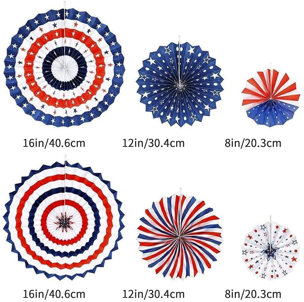 4th of July Decorations Set 34 PCS