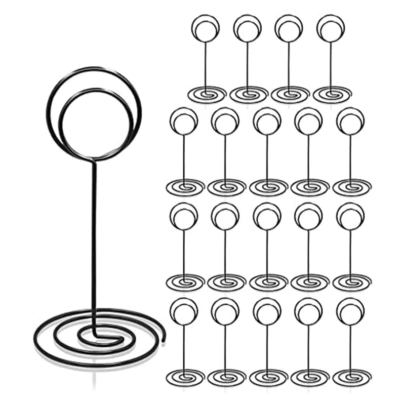 20Pcs - Table Number Holders or Place Card Holder