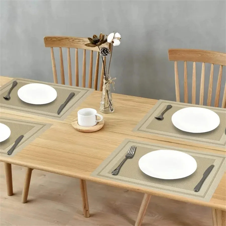 Set of 4 Premium Heat Shield Placemats