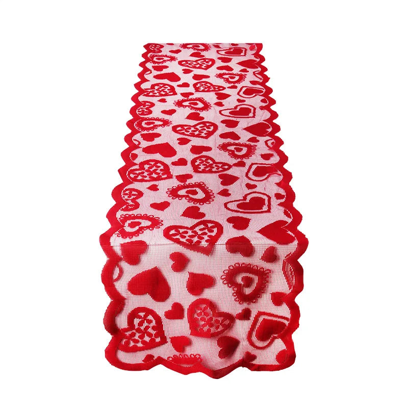 Valentine's Day Romantic Table Runner