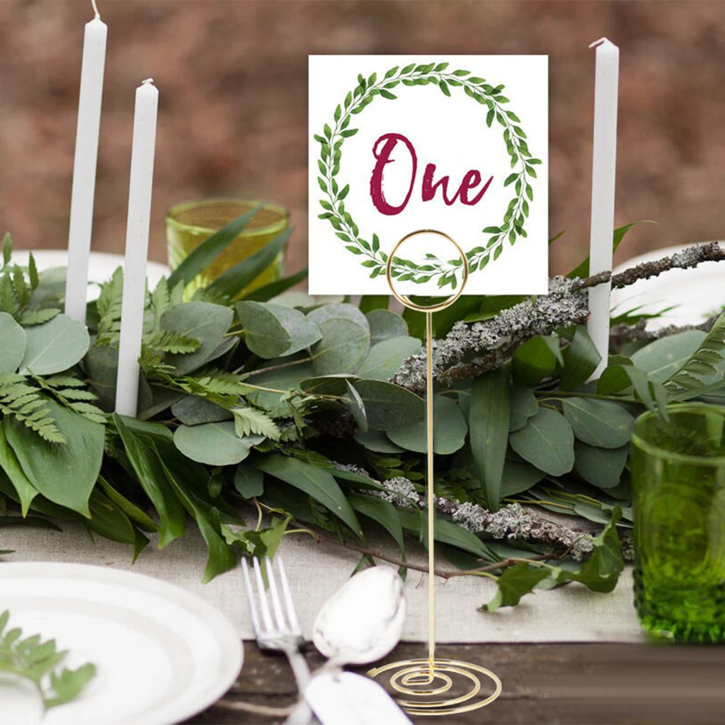 12Pcs Table Number Holder