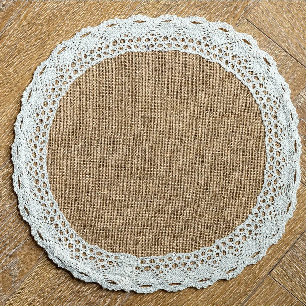 2 PCS Braided Heat Resistant Placemats
