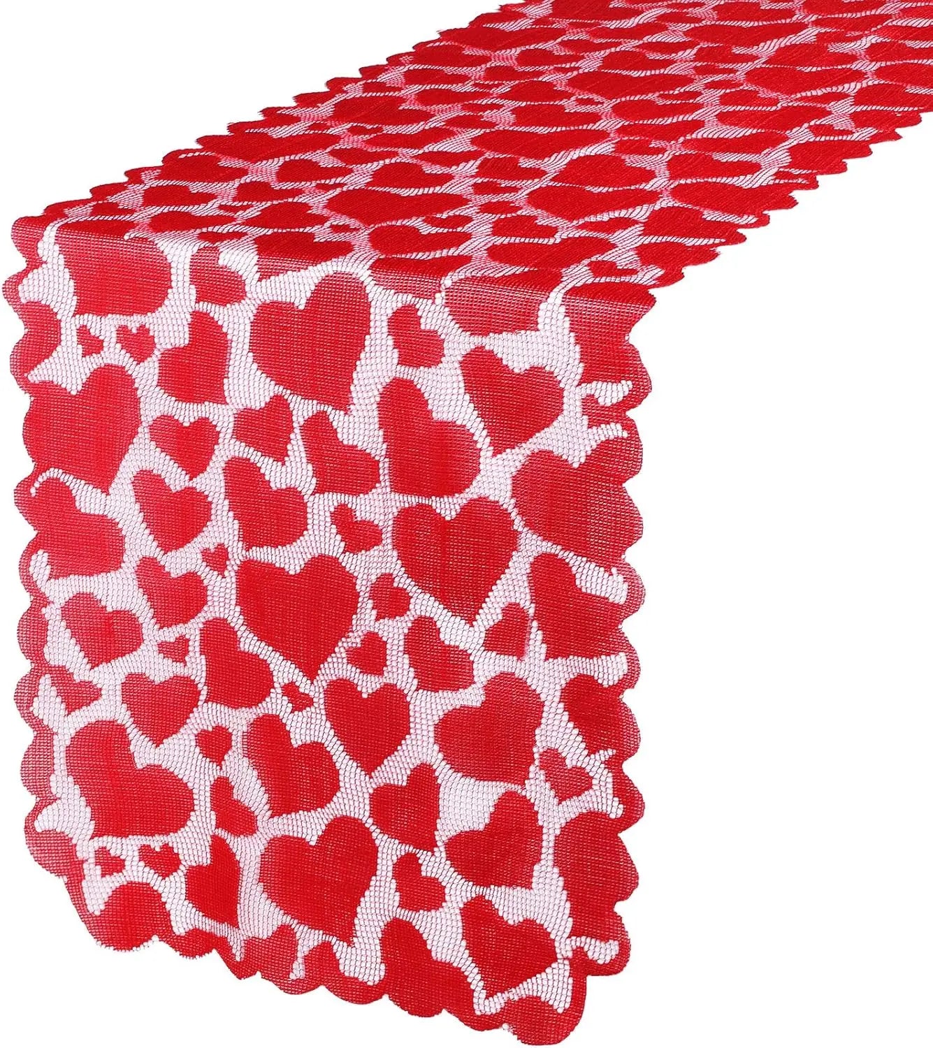 Red  Heart Table Runner