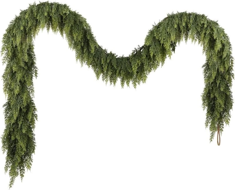 Artificial Tree Cypress Leaves Garland Wreaths