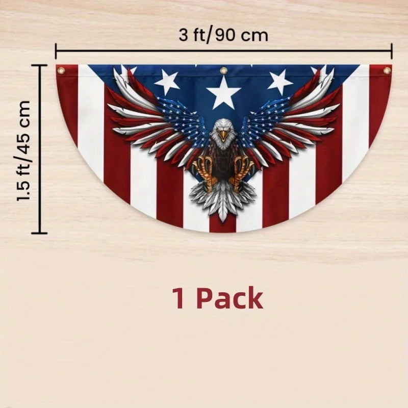 4th of July Party Banner Independence Day Decoration