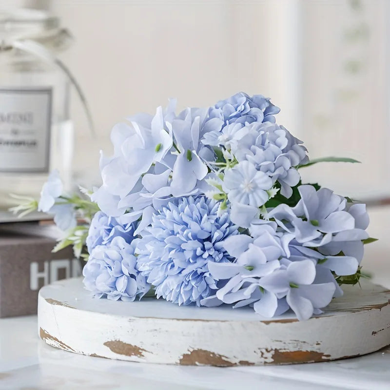 Artificial hydrangea flower