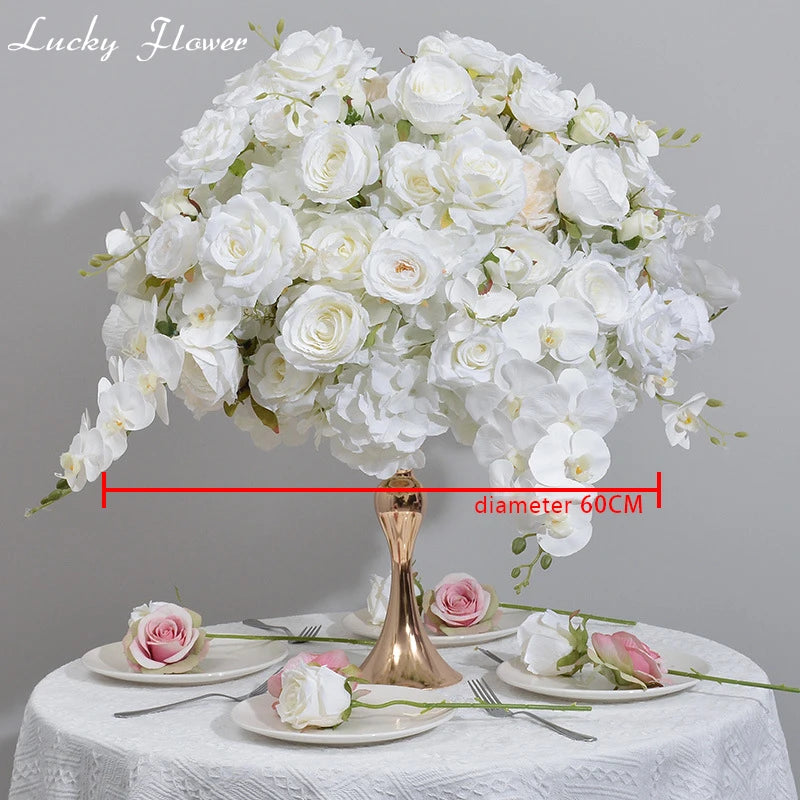 Artificial Flower Ball Table Centerpiece