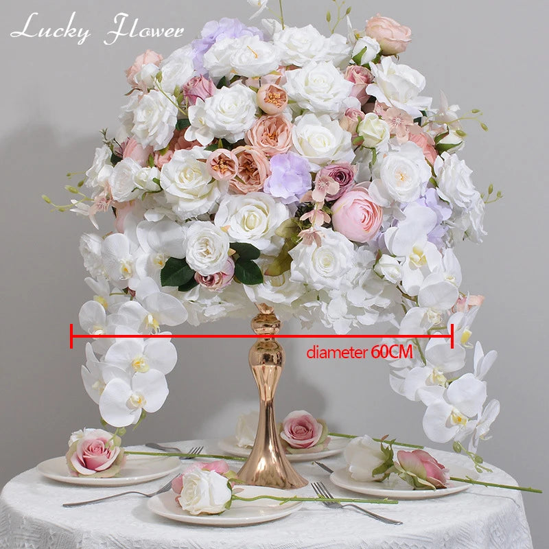 Artificial Flower Ball Table Centerpiece