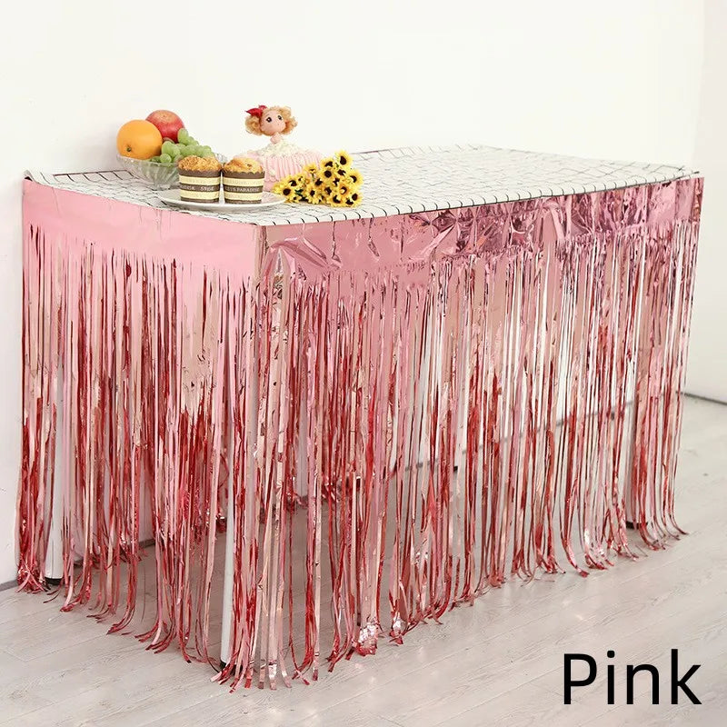 New 4/2/1Pack Table Skirt