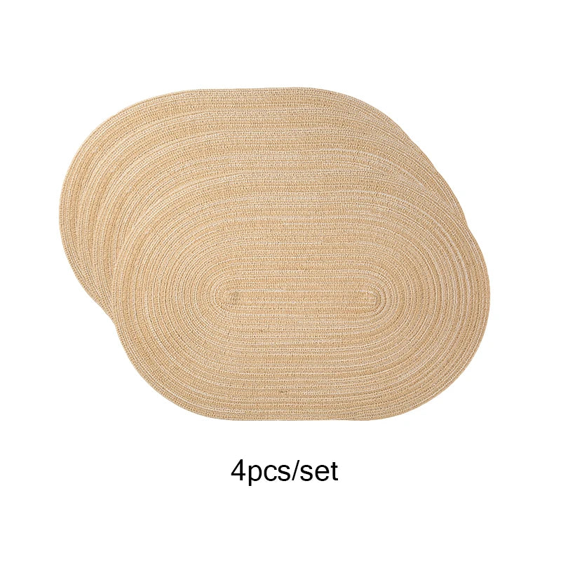 Placemats Set of 4,Heat resistant pad.