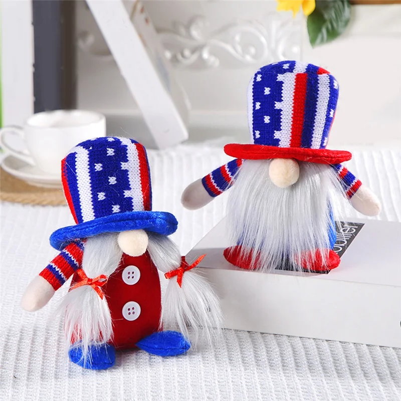 Fourth Of July Gnomes Decor