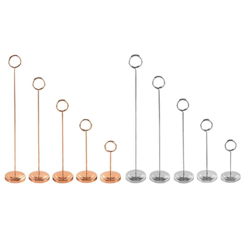 4/6/8/10/12 Inch Table Number Holder Stand