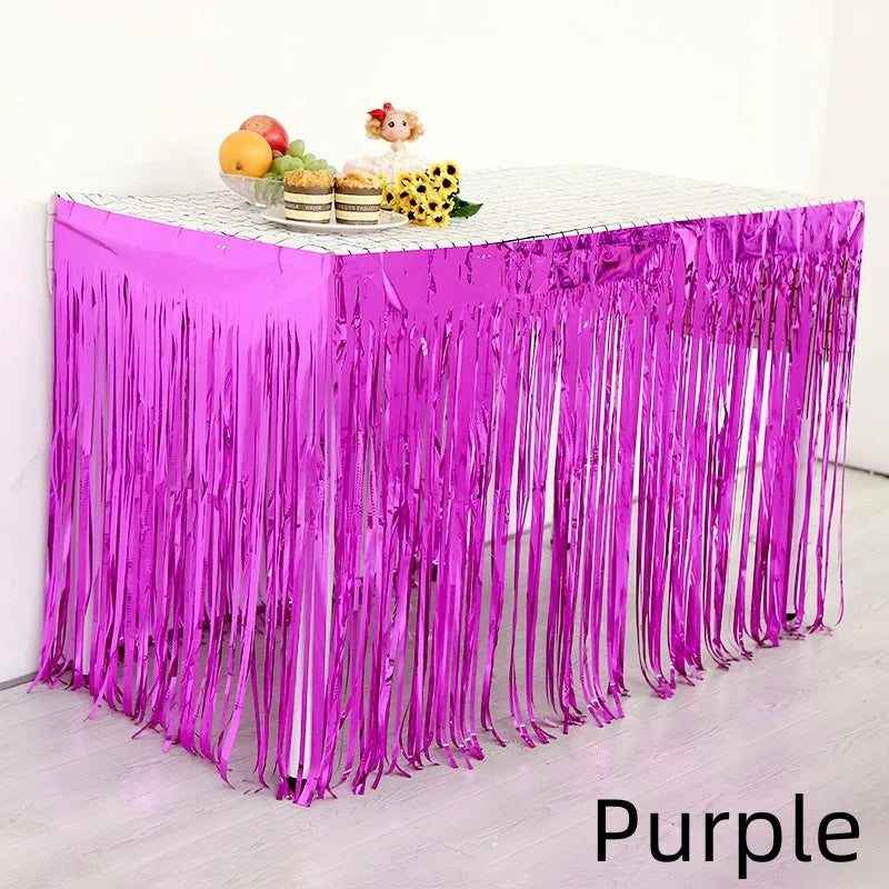 New 4/2/1Pack Table Skirt