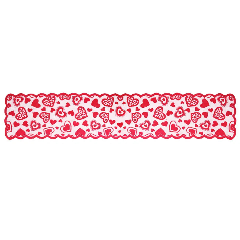Valentine's Day Romantic Table Runner