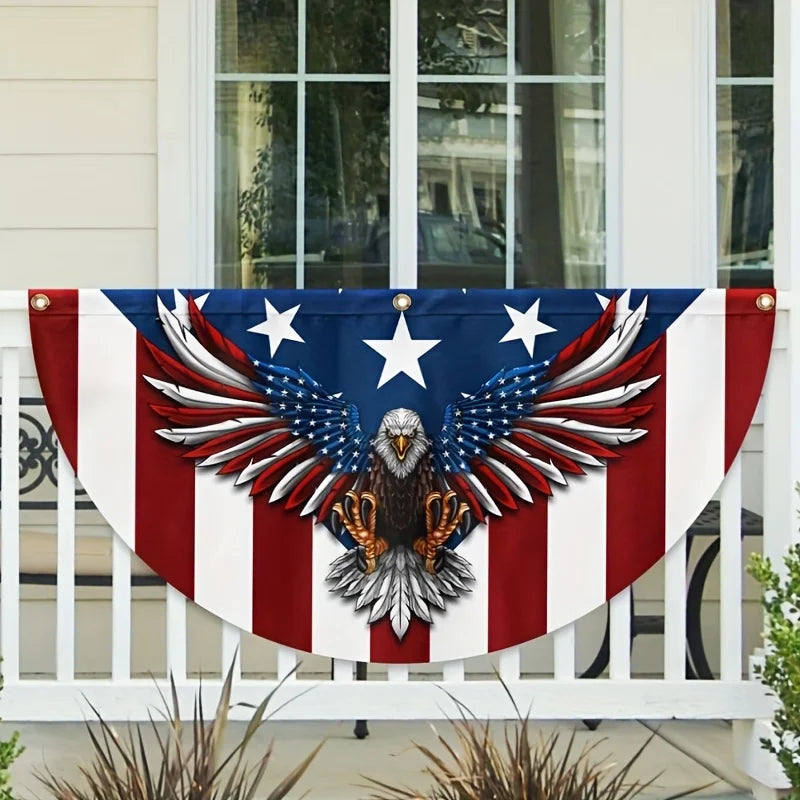 4th of July Party Banner Independence Day Decoration