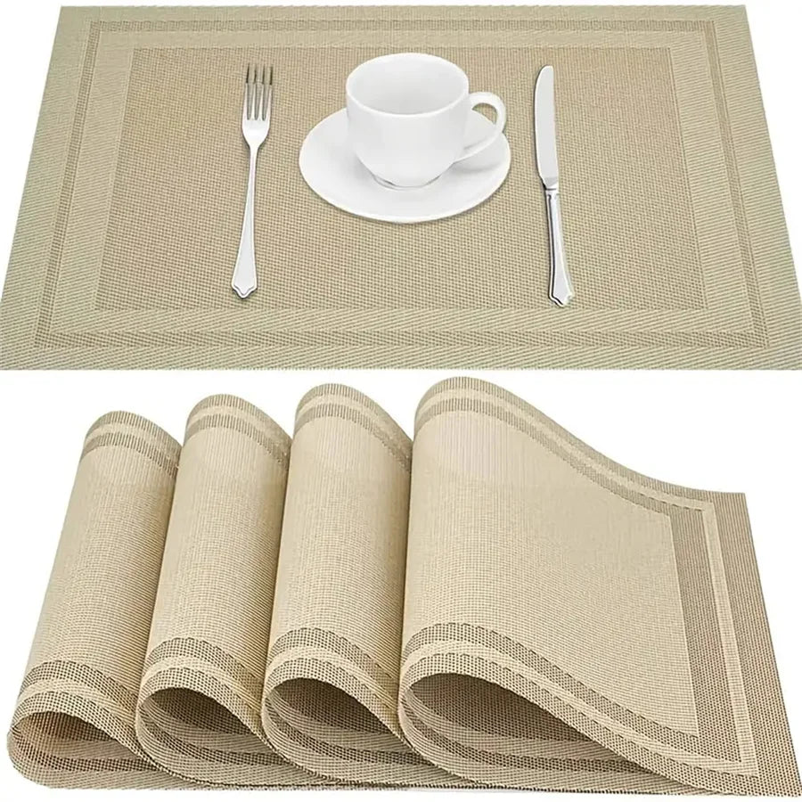 Set of 4 Premium Heat Shield Placemats