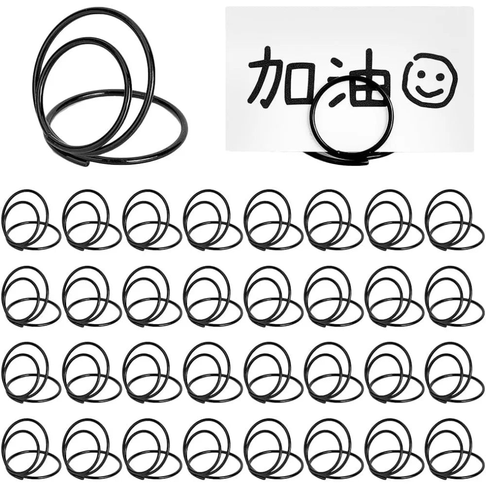 50pcs Round Table Number Holder