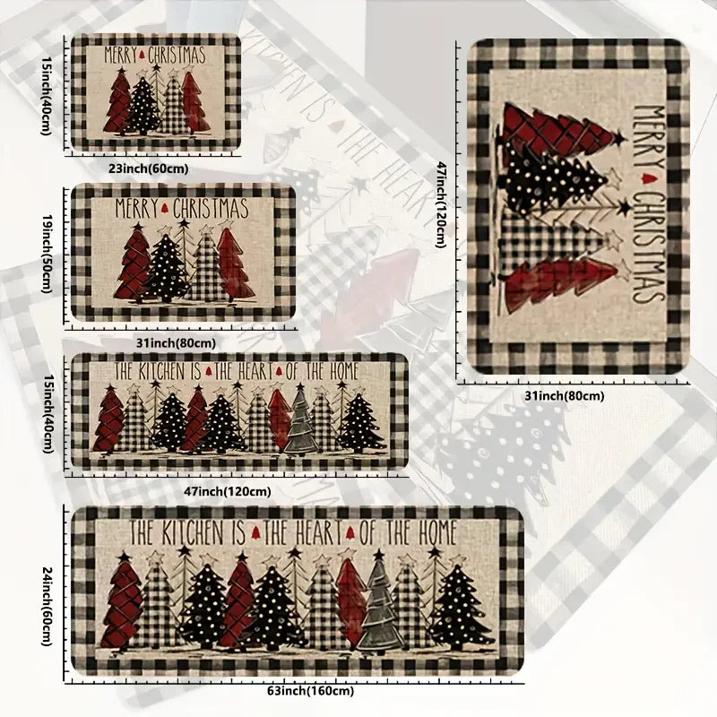 Christmas Tree Theme Rug